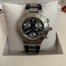 Cartier Must 21 Chronograph Casual Sport From Japan 3