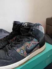Size US 10.5 Nike SB Dunk High Aztec Geometry 313171-030 2