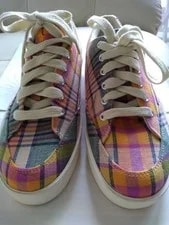 Ralph Lauren — 9.5US Ralph Lauren Shoes Check Polo Lauren Colorful Limited Edition — Sneaker — resale