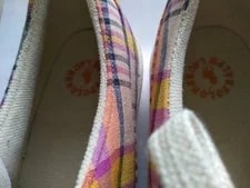 9.5US Ralph Lauren Shoes Check Polo Lauren Colorful Limited Edition 4