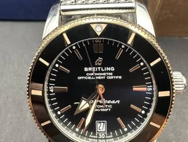 Breitling — Breitling Superocean Heritage II - Black/18K Gold - 42mm — Watch — resale