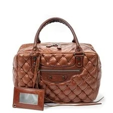 Balenciaga — Balenciaga Matelasse Bowler MM Goat — Handbag — resale