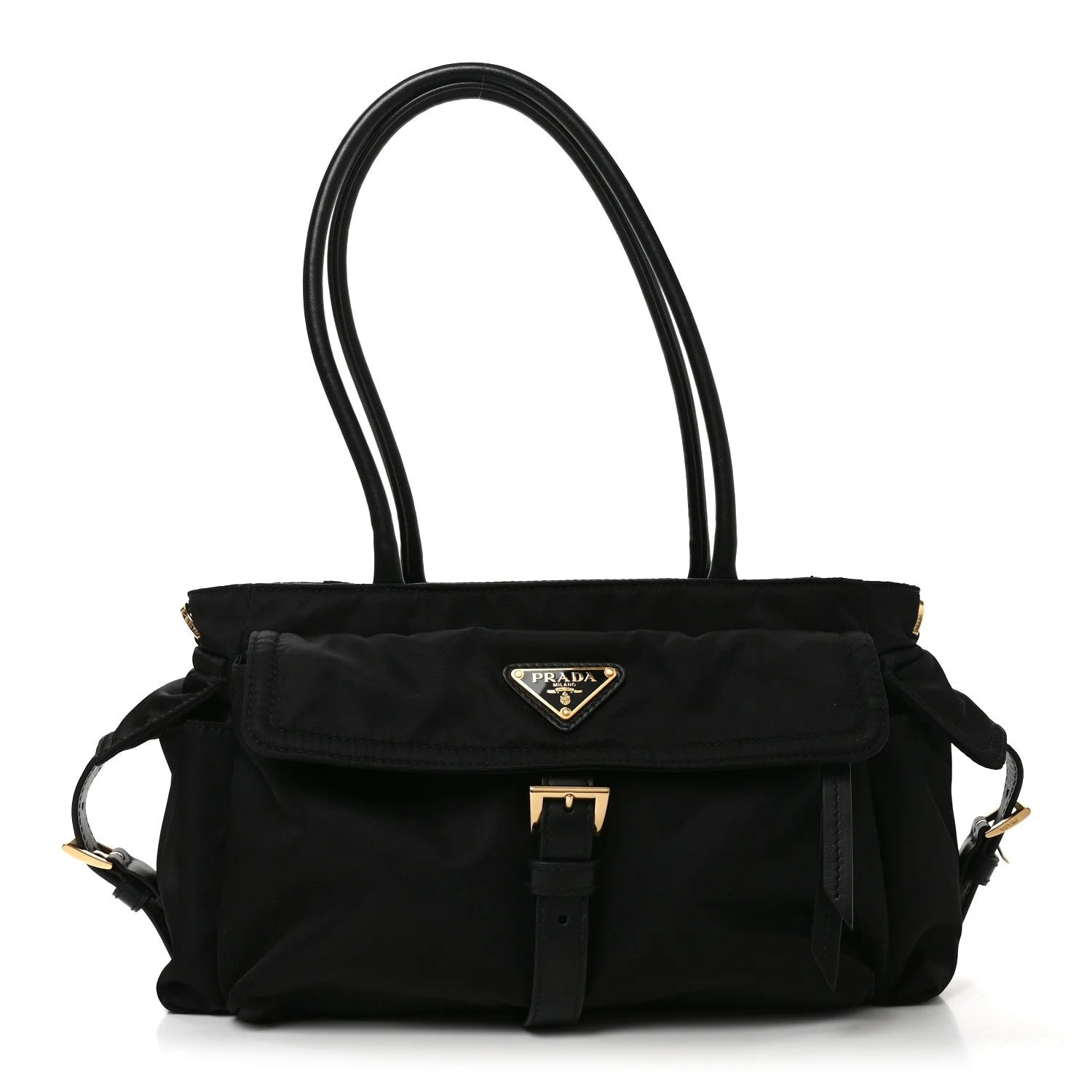 Prada — Triangle Medium Explore — Handbag — resale