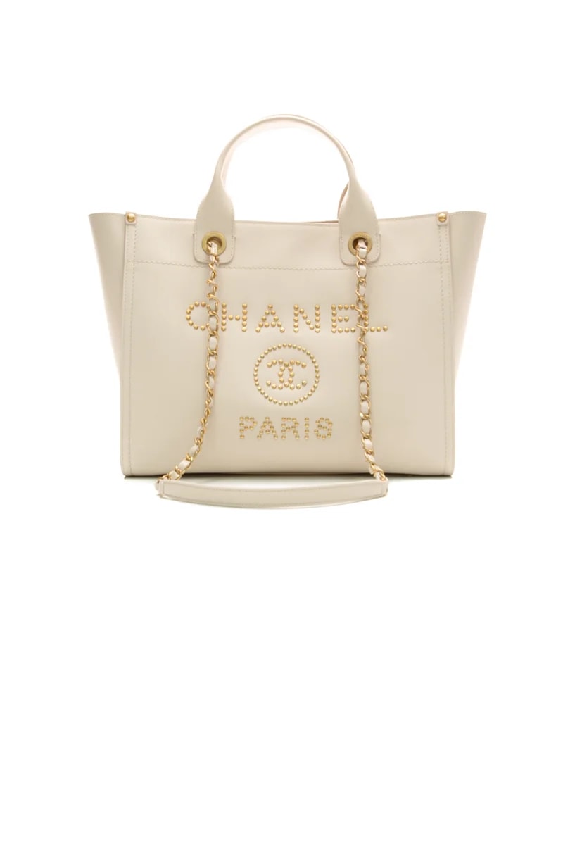 Chanel — Studded Small Deauville — Handbag — resale