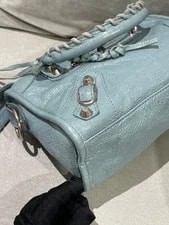 Authentic Balenciaga Mini City Pebbled Mist eBay AG 4