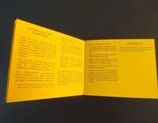 Breitling International Warranty Booklet Switzerland 8.5x10.5cm 4