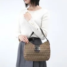 Fendi Mamma Baguette Pattern 8BR036 Auth #56365A 4