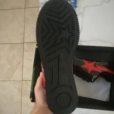 A Bathing Ape Bapesta Shark Face Low Top ’s 2
