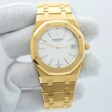 Audemars Piguet — Audemars Piguet Royal Oak 15202BA.OO.0944BA.01 2008 Original Box & Papers 18k — Watch — resale