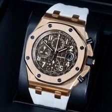 Audemars Piguet Royal Oak Offshore Brown Dial 18K Rose Gold 26470ST.OO.A028CR.01 3
