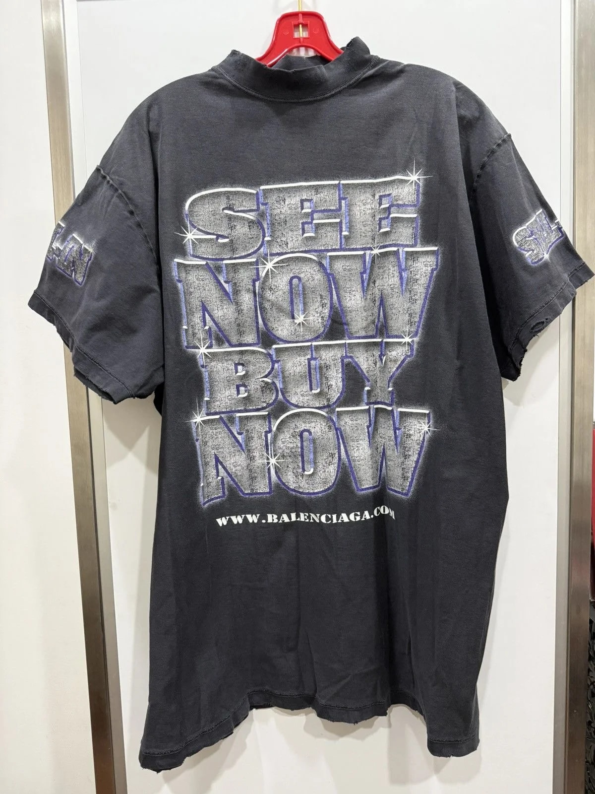 Balenciaga — Balenciaga See Now Buy Now T-Shirt — streetwear — resale