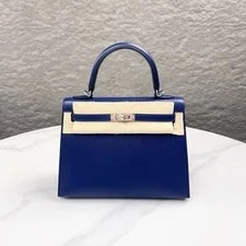 Hermes Kelly 25 73 Saphir Madame Mk 103190 2