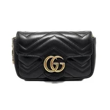 Gucci Chevron Mini GG Marmont Chain Wallet (zz070726k7r) 3