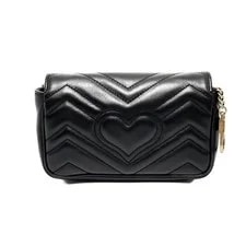 Gucci Chevron Mini GG Marmont Chain Wallet (zz070726k7r) 4