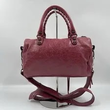 Auth Balenciaga Classic City Pinkish 2-Way / 020404 2