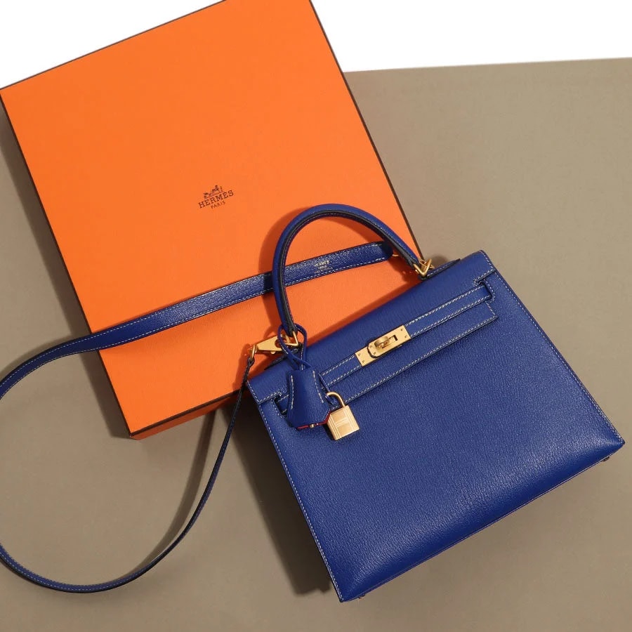 Hermès Special Order Electrique and Bougainvillea Verso Kelly 25 2