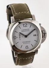 Panerai Luminor Marina Ref PAM 1314 ’S, Stainless Steel White Dial, Automatic 3