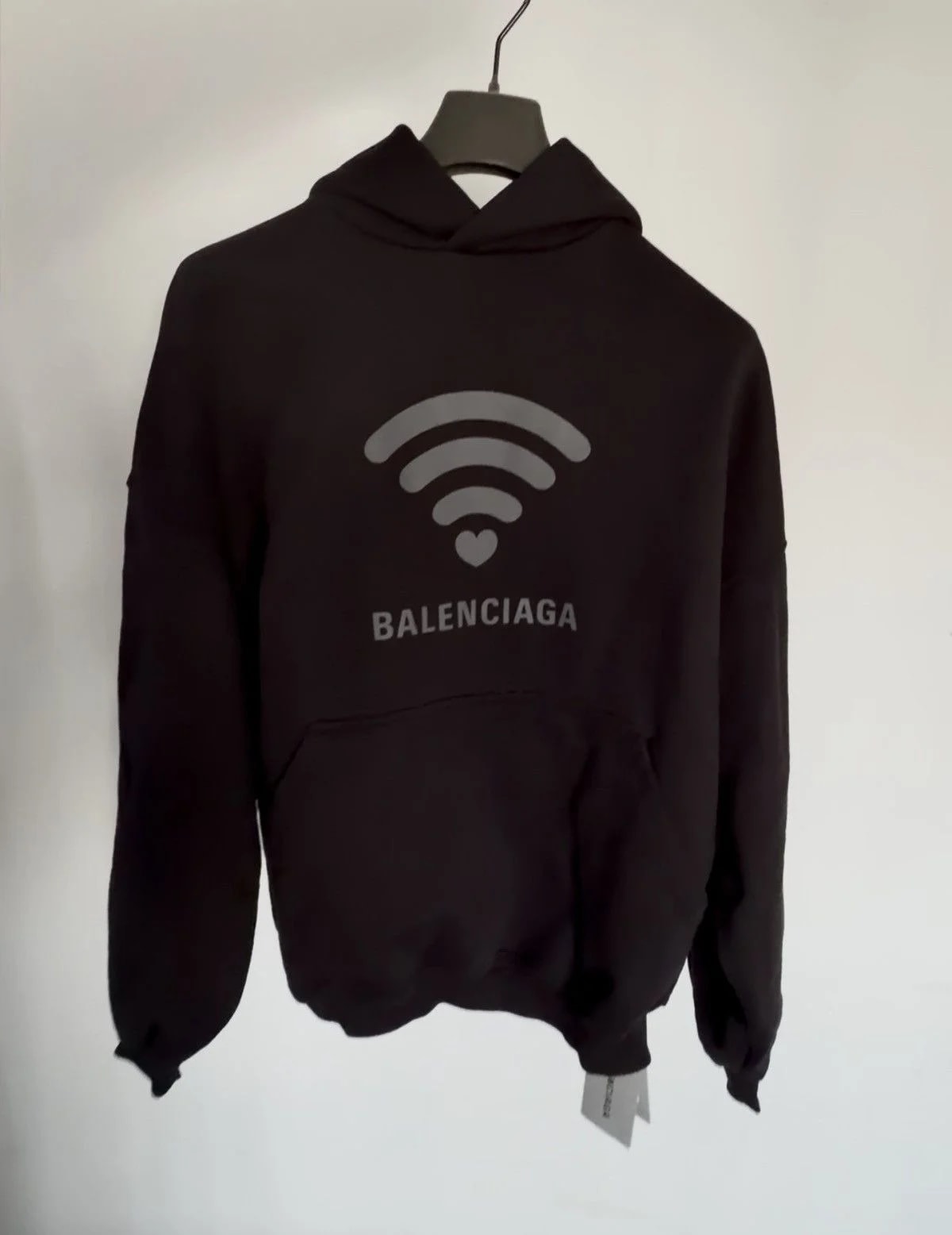 Balenciaga — Balenciaga Wi-Fi Love Hoodie — streetwear — resale