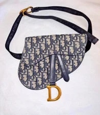 Dior — Dior Saddle Waist Belt Auth — Handbag — resale