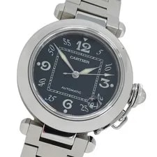 Cartier — Cartier Pasha C Date Automatic Stainless Steel (SS... GZl1grl2 — Watch — resale