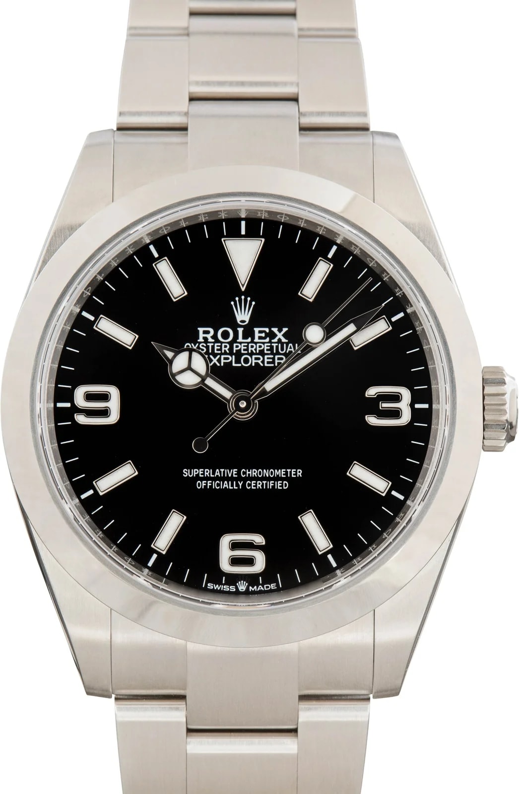 Steel Rolex Explorer 40 Steel 224270 Black Dial 2