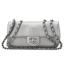Chanel — Chanel Icon Line Turnlock Single Flap Chain Sier r0_0730 — Handbag — resale
