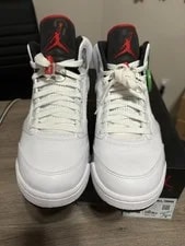 Air Jordan — Size 9.5 - Tried ON Air Jordan 5 Retro 2017 (Ships Asap!) — Sneaker — resale