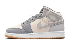 Jordan 1 Mid SE Coconut Milk Particle GS DN4346-100 2