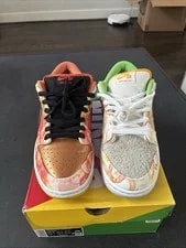 Size 10.5 | Nike SB Dunk Low Street Hawker 2021 CV1628-800 ’s | Worn Once ! 2