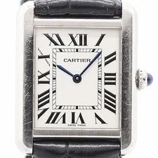 Cartier Tank Solo 2716 265338PL LM 265338PL Silver #VWM3426 4