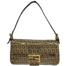 Fendi — Auth Fendi Unused Mamma Baguette Coating Italy FS — Handbag — resale