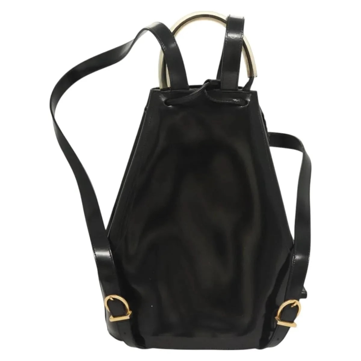 Salvatore Ferragamo Patent_Leather Backpack 2