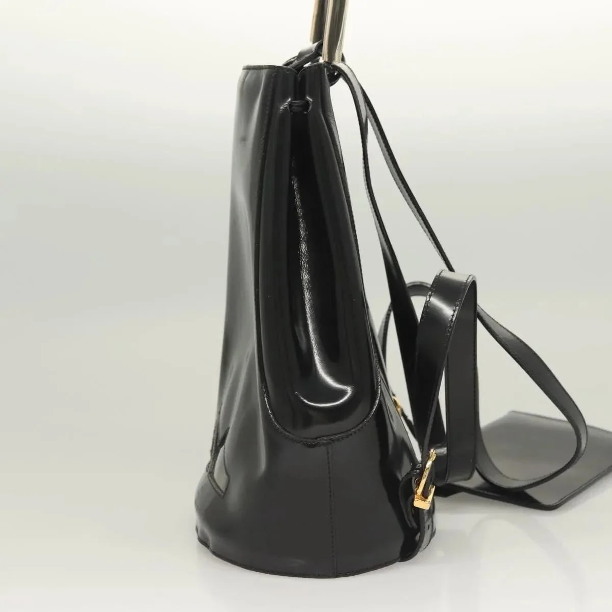 Salvatore Ferragamo Patent_Leather Backpack 3