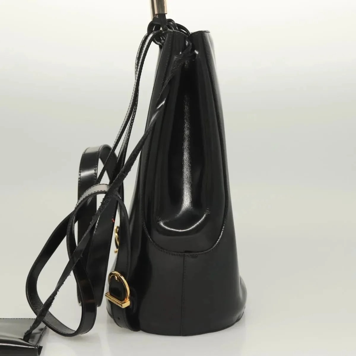 Salvatore Ferragamo Patent_Leather Backpack 4