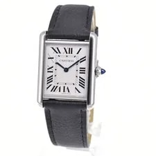 With Paper Cartier Must Tank Vermeille W1003954 Quartz R#146437 2