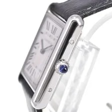With Paper Cartier Must Tank Vermeille W1003954 Quartz R#146437 3