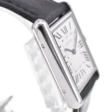 With Paper Cartier Must Tank Vermeille W1003954 Quartz R#146437 4