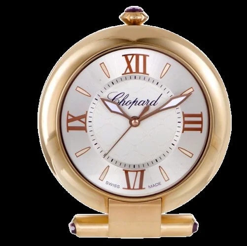 Chopard — Chopard Imperiale Rose Gold Alarm Clock and Pen — Watch — resale