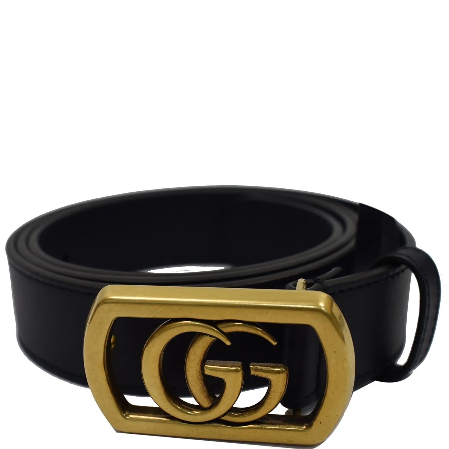 Gucci — Gucci Framed Double G Buckle Belt 575587 — Accessory — resale