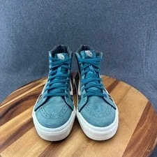Vans Sk8-Hi Zip CA Italian Weave Pig HighTop Skateboarding Shoe 10 4