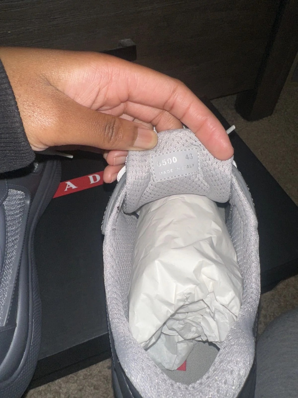 Prada — Prada America's Cup Soft and Bike Fabric — Sneaker — resale