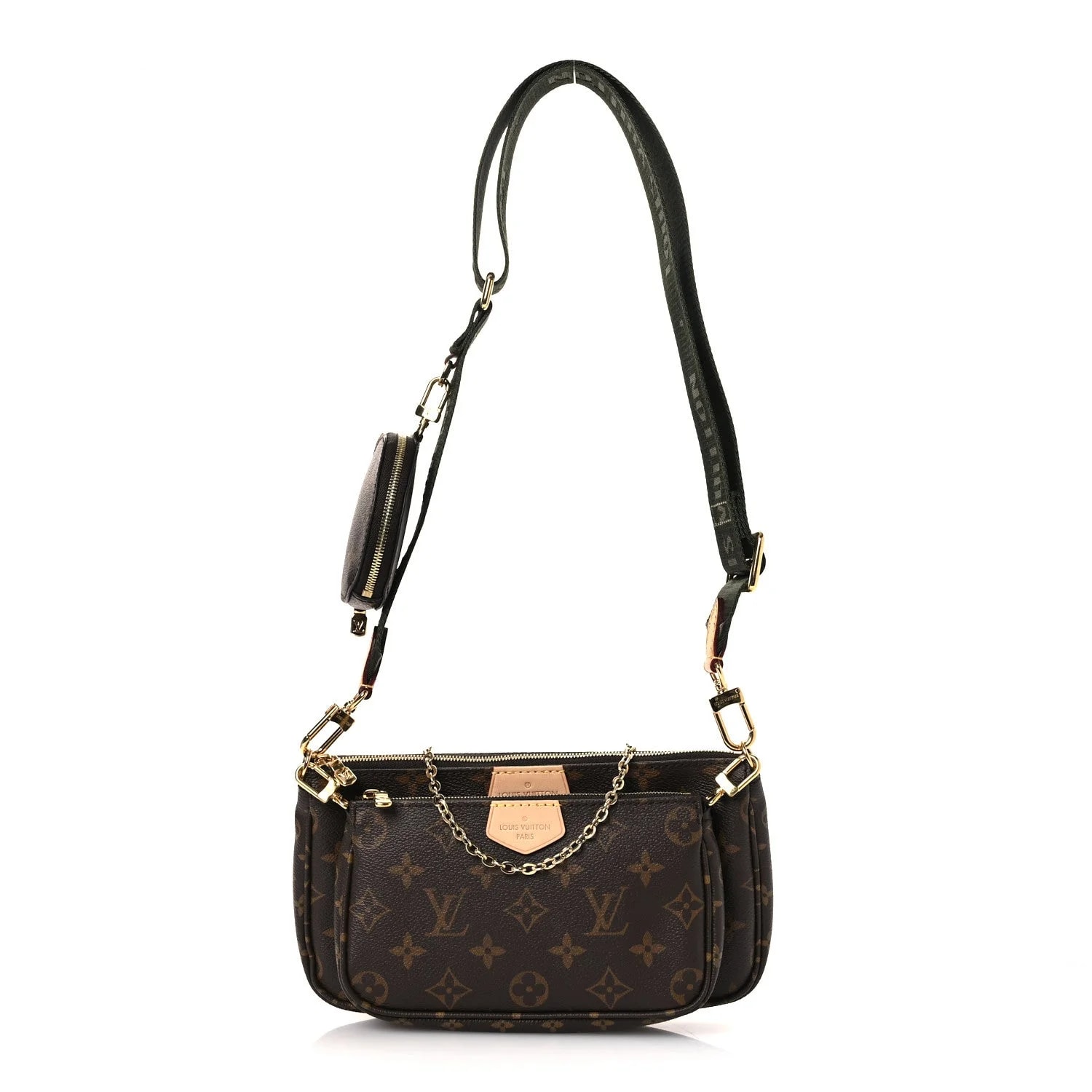 Louis Vuitton — My World Tour Multi Pochette Accessories Kaki — Handbag — resale
