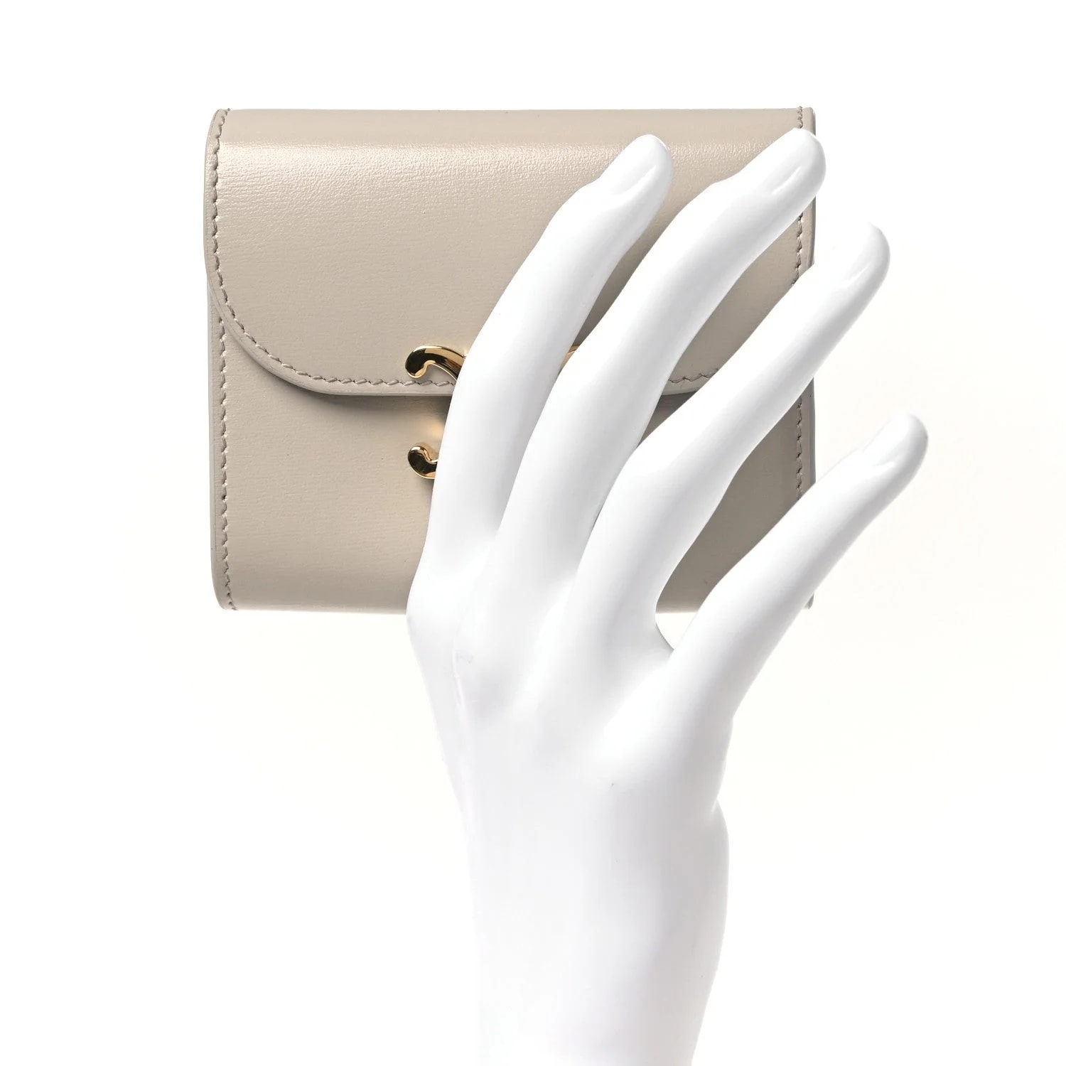 Small Triomphe Wallet Pale 4