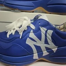 Size 10 G (10.5-11 US) - Gucci Rhyton MLB Edition ' New York Yankees ' 2