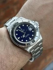 Tudor — 1997 Tudor Submariner 79190 Blue Dial End Game Bezel 40mm Serviced — Watch — resale