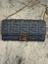Fendi Baguette Continental Wallet on Chain 3