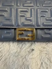 Fendi Baguette Continental Wallet on Chain 4