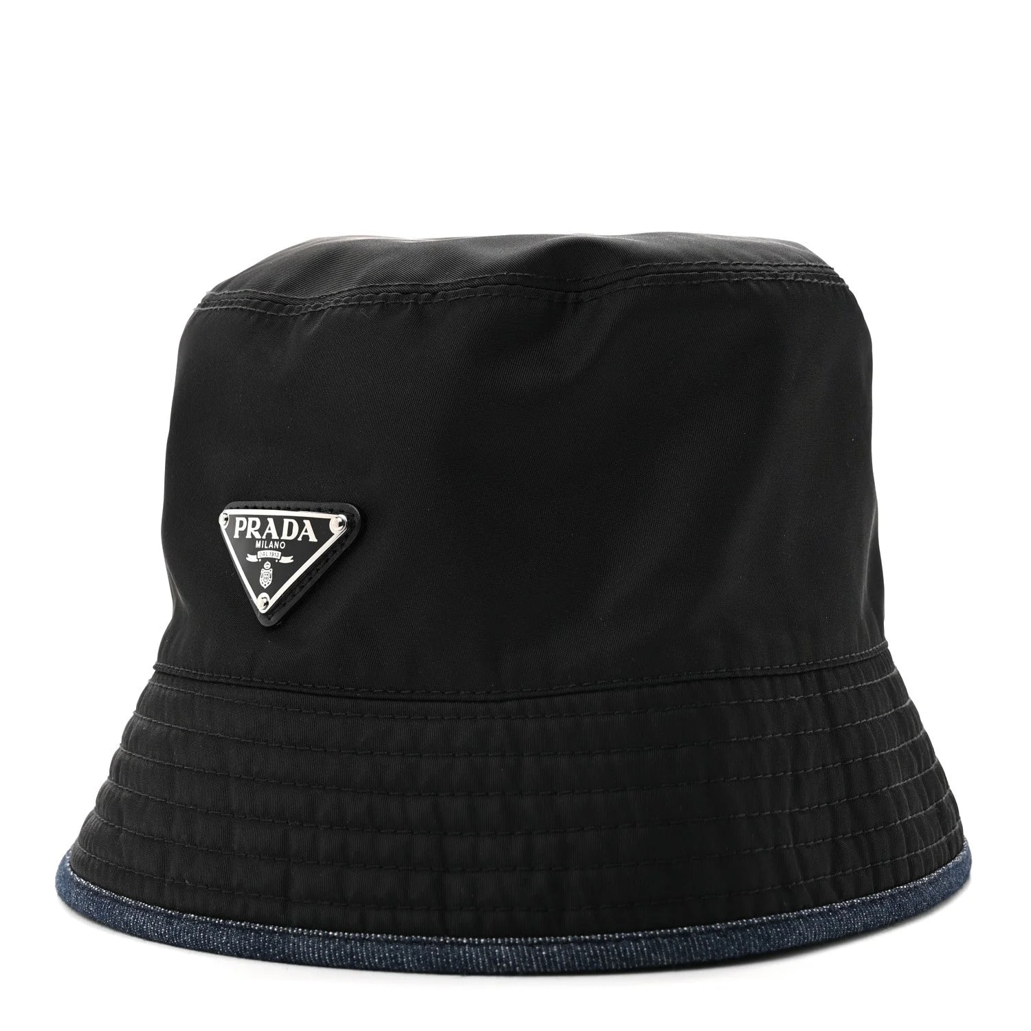 Prada — Reversible M Bucket Hat — Accessory — resale