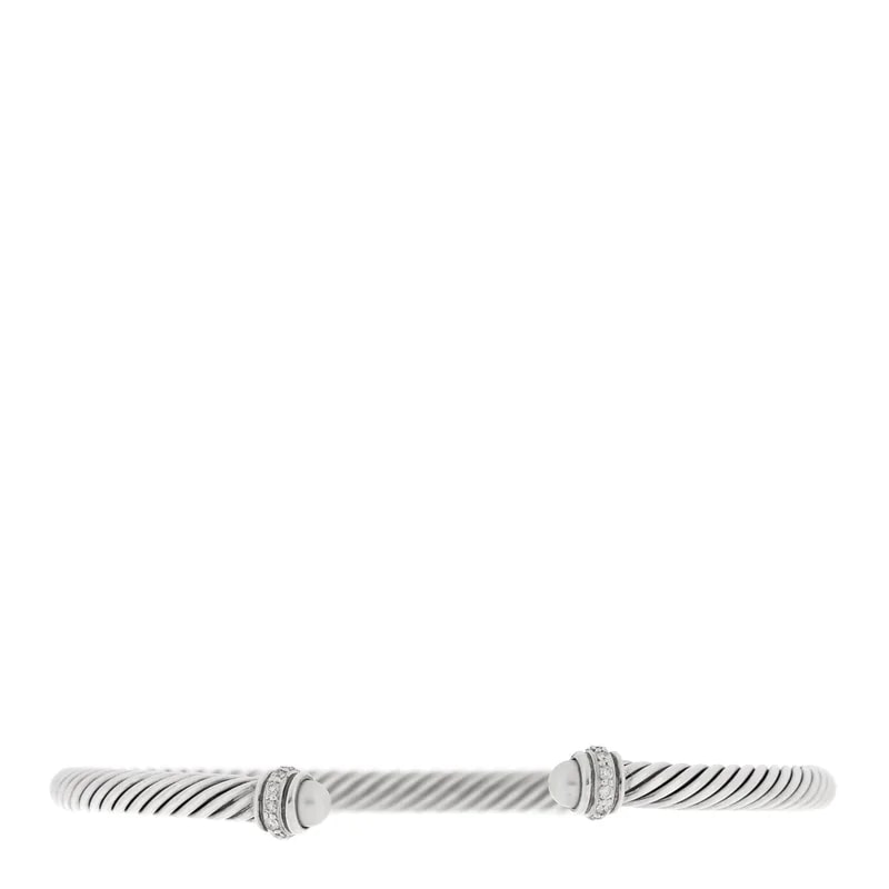 David Yurman — Cultured 4mm Cable Classics — Jewelry — resale