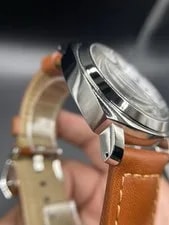 Panerai Luminor White Dial, With Leather Strap PAM00775 4